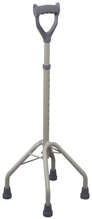 Quadripode Brio In Alluminio Anodizzato Con Manico Chiuso Impugnatura Anatomica - Lovesano 