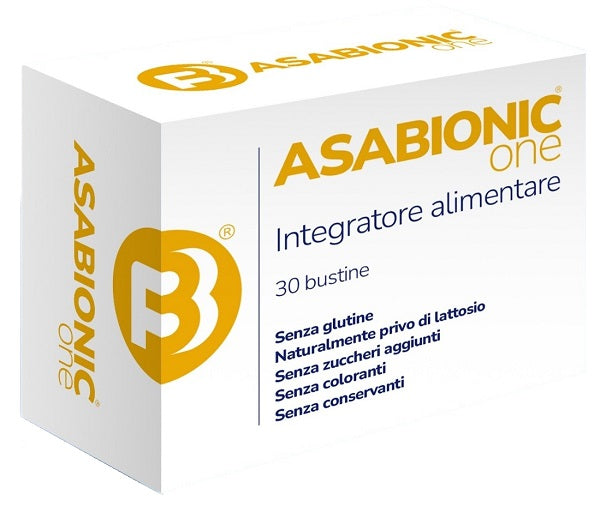 Asabionic One 30 Bustine 4,27 G Senza Glutine Naturalmente Privo Di Lattosio