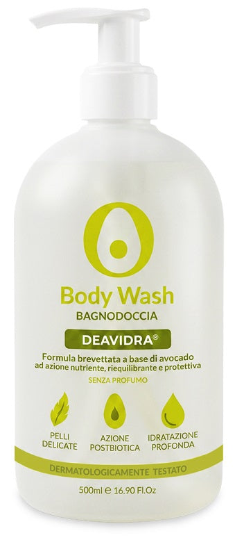 Deavidra Body Wash Bagnodoccia 500 Ml Senza Profumo