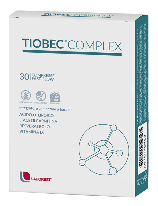 TIOBEC COMPLEX 30CPR FAST SLOW - Lovesano 