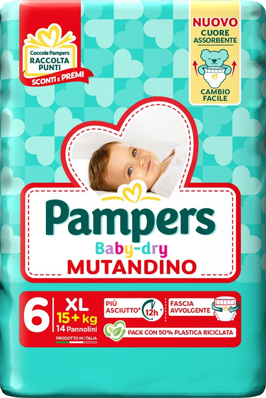 PAMPERS BD MUT XL SP 14PZ - Lovesano 