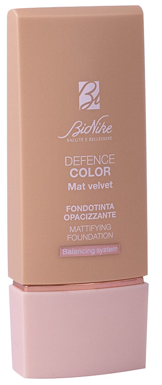 Defence Color Mat Velvet Fondotinta Opacizzante 05 Honey 30 Ml