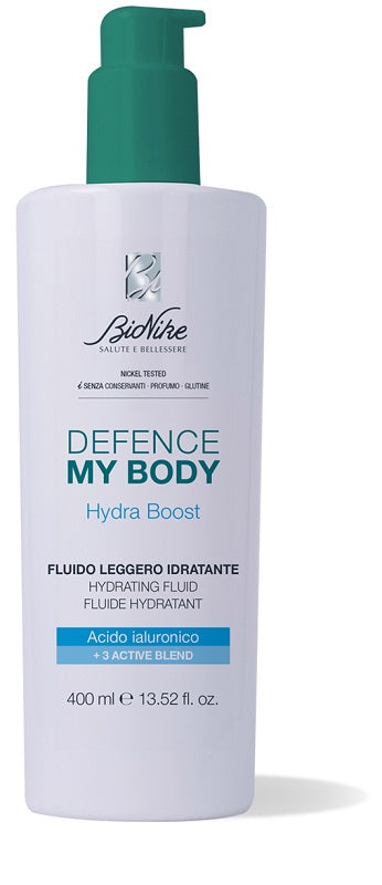 Defence My Body Hydraboost Fluido Leggero Idratante 400 Ml - Lovesano 