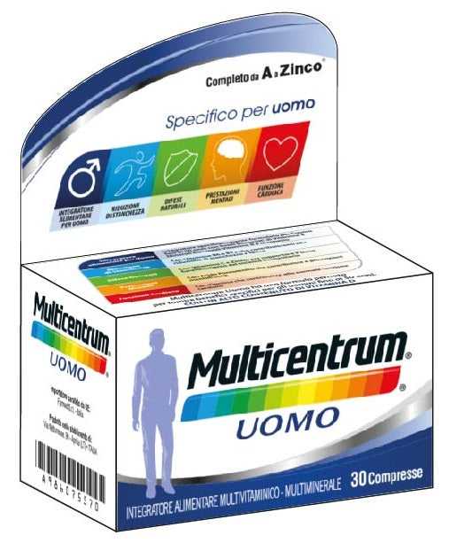 MULTICENTRUM UOMO 30CPR - Lovesano 