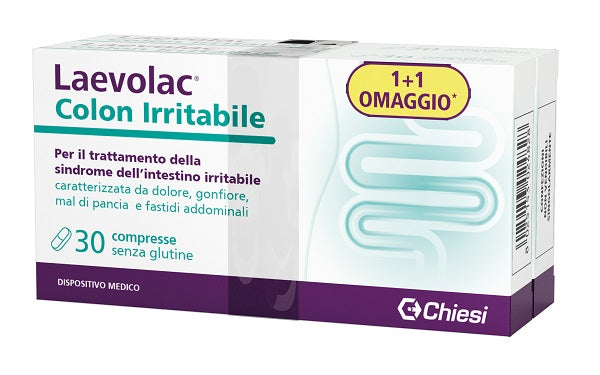 Laevolac Colon Irritabile 30 Compresse Senza Glutine Bipacco
