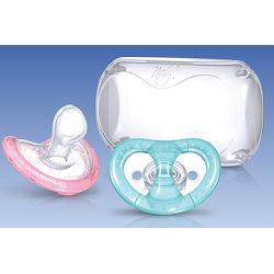 Nuby Nt Succhietto Ortodontico Natural-flex Con Contenitore Igienico 0-6 Mesi - Lovesano 