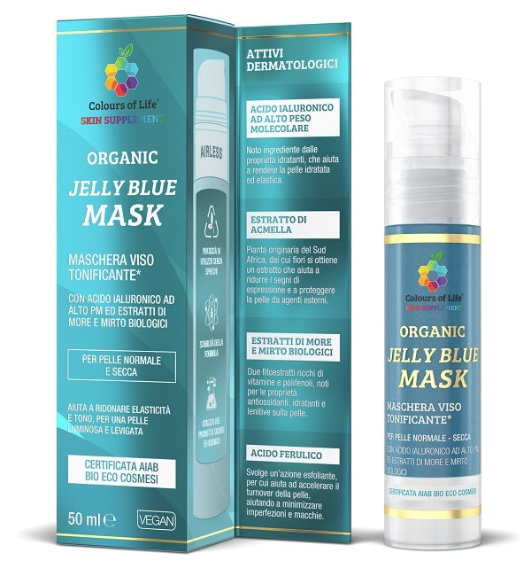 Jelly Blue Organic Mask 50 Ml - Lovesano 