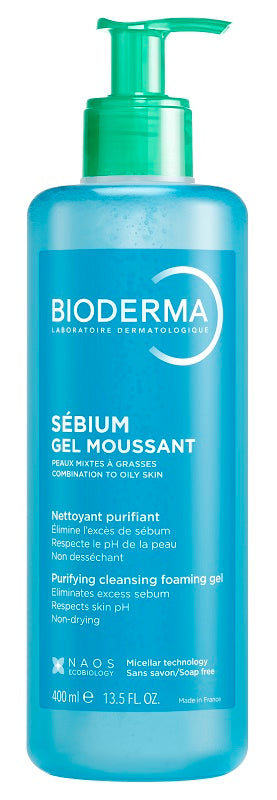 Sebium Gel Moussant 400 Ml