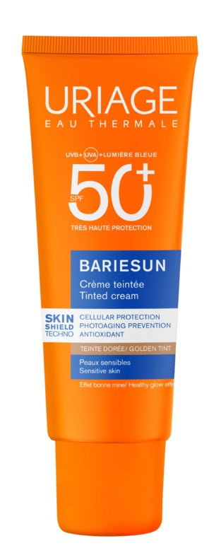 Uriage Eau Thermale Bariesun Spf50+ Creme Teinte Doree 50 Ml - Lovesano 
