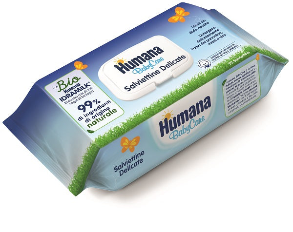 Humana Baby Care Salviette 72 Pezzi - Lovesano 