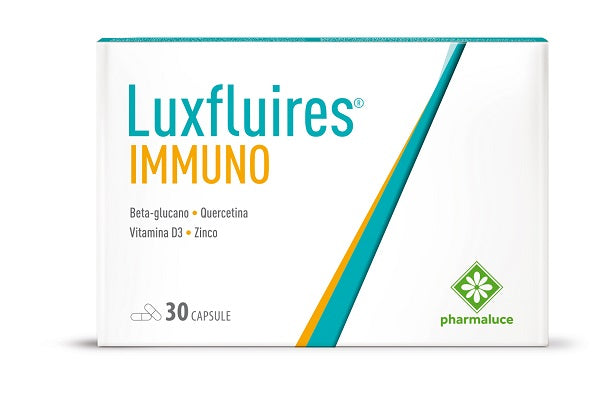 Luxfluires Immuno 30 Capsule Da 736mg Senza Glutine Naturalmente Privo Di Lattosio