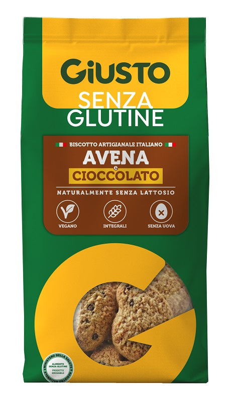 Gluten Free Oatmeal and Chocolate Biscuits 200g Eggless