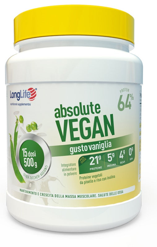 LONGLIFE ABSOLUTE VEGAN 500G - Lovesano 