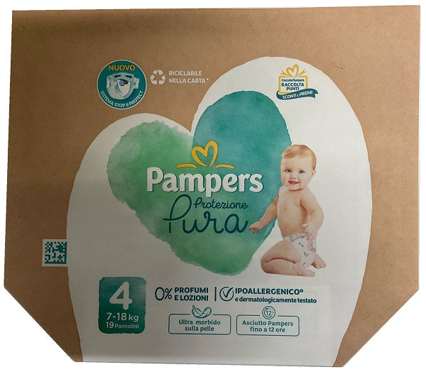 Pampers Protezione Pura Maxi Pannolini 19 Pezzi - Lovesano 