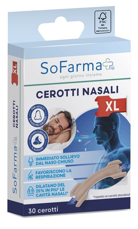 CEROTTO NASALE XXL 30PZ SF+ - Lovesano 