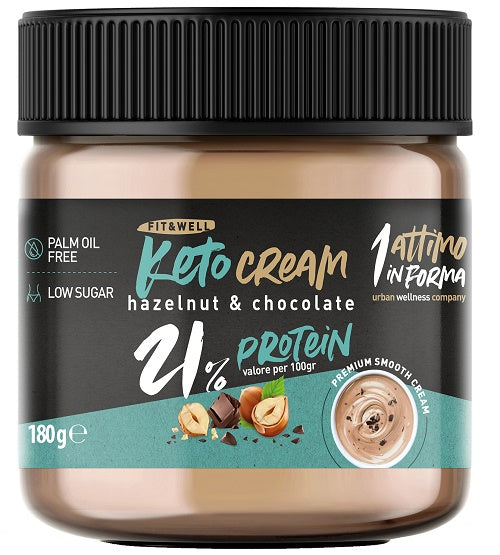 Keto Protein Cream Nocciola E Cioccolato 180 G - Lovesano 