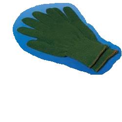 Guanto In Puro Cotone Misura 9 In Filo Verde Traspirante Ed Assorbente 50 Pezzi - Lovesano 