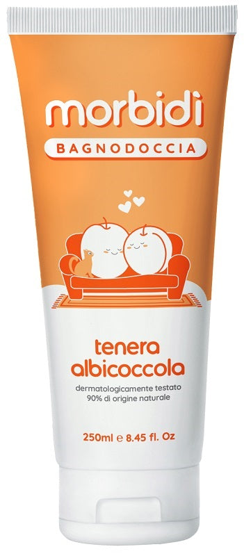 Morbidi' Bagnodoccia Albicoccola 250 Ml - Lovesano 
