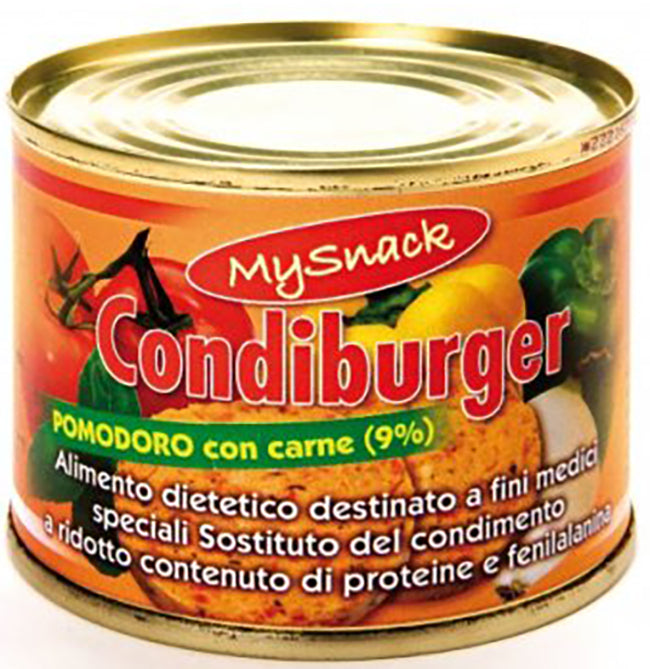 MY SNACK CONDIBURGER VERD/CARNE - Lovesano 