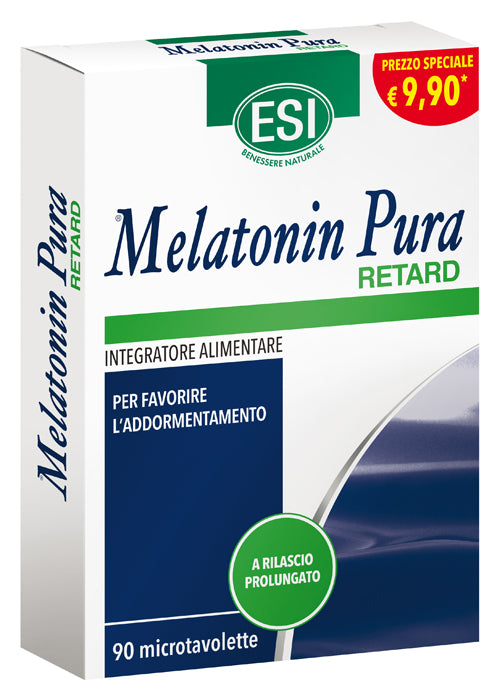 MELATONIN ESI Pura Retard 1mg 90 M/Tav.