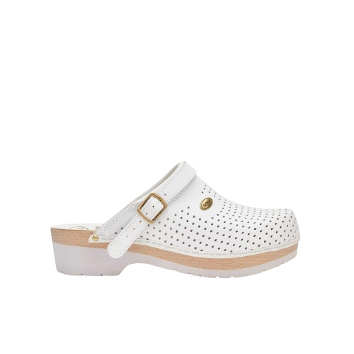 Calzatura Clog Supercomfort B/s Bycast U White 38 - Lovesano 