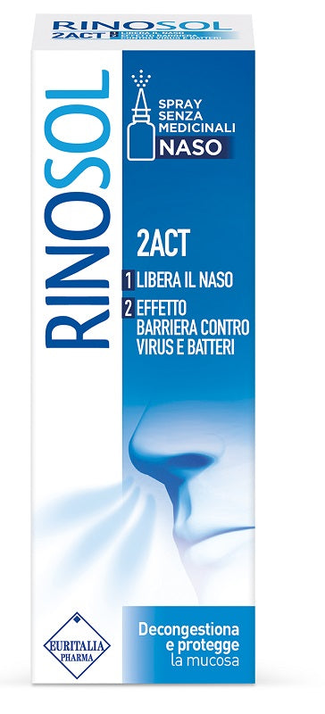 Spray Nasale Rinosol 2act 15 Ml - Lovesano 