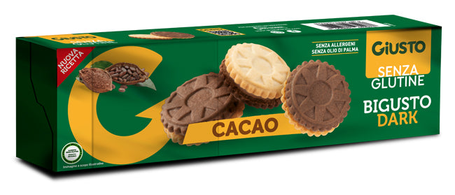 Giusto Senza Glutine Bigusto Dark New 120 G - Lovesano 