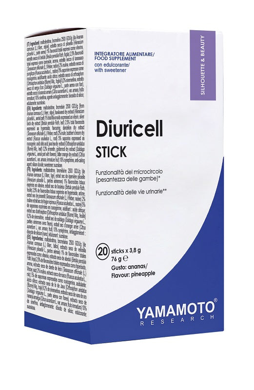 Diuricell Stick Ananas 20 Bustine X 3,8 G - Lovesano 