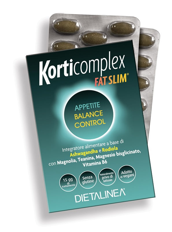 Dietalinea Korticomplex Fat Slim 30 Compresse - Lovesano 