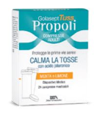 Golasept Tuss Propoli Cpr Tosse Dispositivo Medico Compresse Masticabili Alla Propoli In Astuccio - Lovesano 