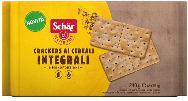 Schar Crackers Cereali Integrali 6 Pezzi Da 35 G - Lovesano 