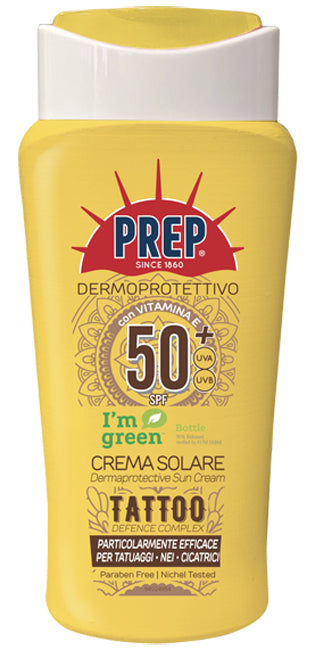 PREP SOLARE SPF50 TATTOO 200ML< - Lovesano 