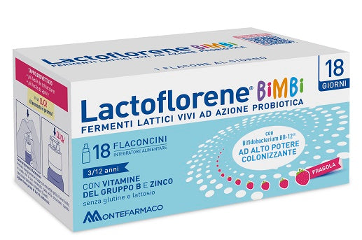 Lactoflorene Bimbi 18 Flaconcini 10 Ml - Lovesano 