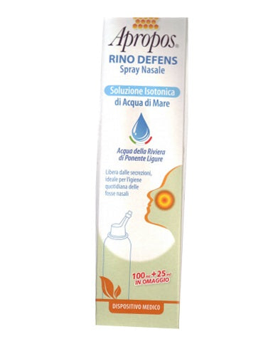 Apropos Rino Defens Soluzione Isotonica 125 Ml - Lovesano 