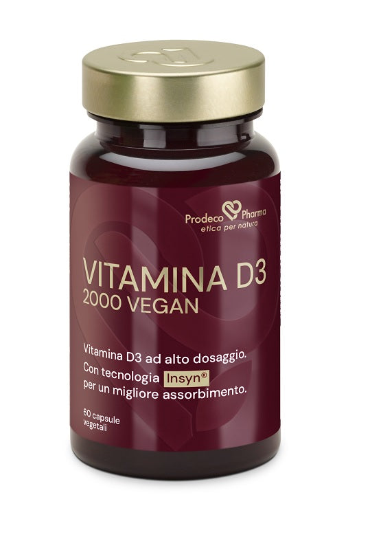 Prodeco Insyn Vitamina D3 2000 Vegan 60 Capsule