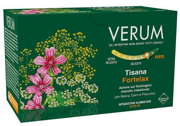 Verum Fortelax Tisana 20 Filtri New - Lovesano 