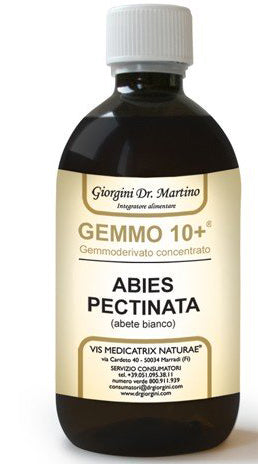 Gemmo 10+ Abete Bianco 500 Ml Liquido Analcolico