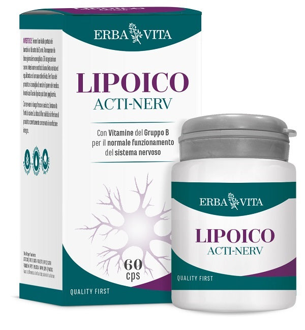 Lipoico Acti Nerv 60 Capsule - Lovesano 