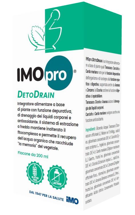 IMOPRO DETODRAIN 200ML - Lovesano 