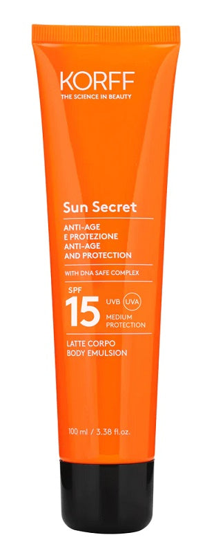 KORFF SUN LATTE SPF15 100ML - Lovesano 