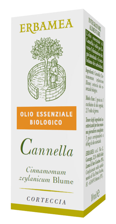 Cannella Olio Essenziale Biologico 10 Ml - Lovesano 