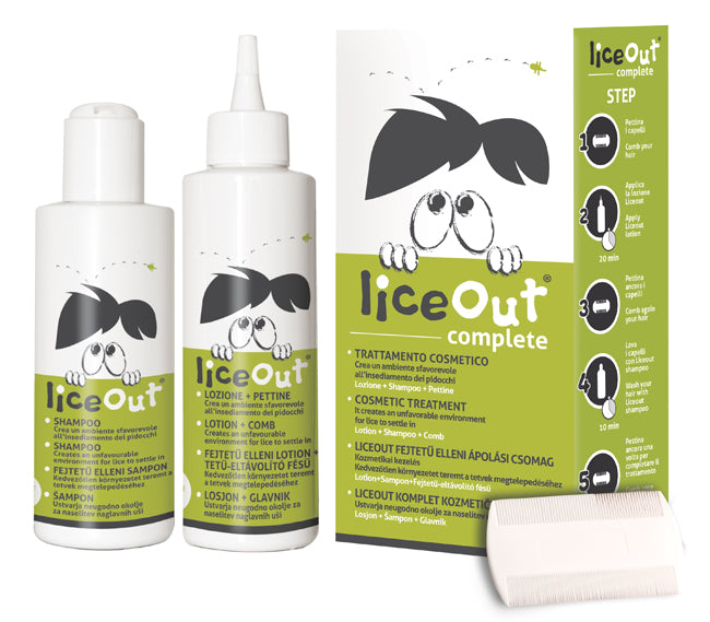 LICEOUT KIT COMPL SH+LOZ+PETT - Lovesano 
