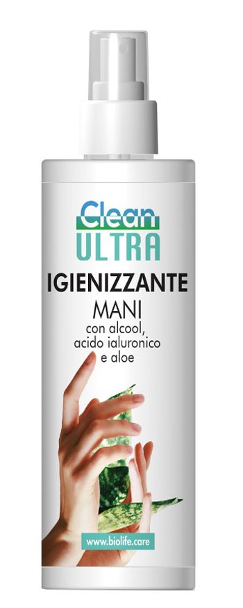 Clean Ultra Igienizzante Mani 250 Ml - Lovesano 