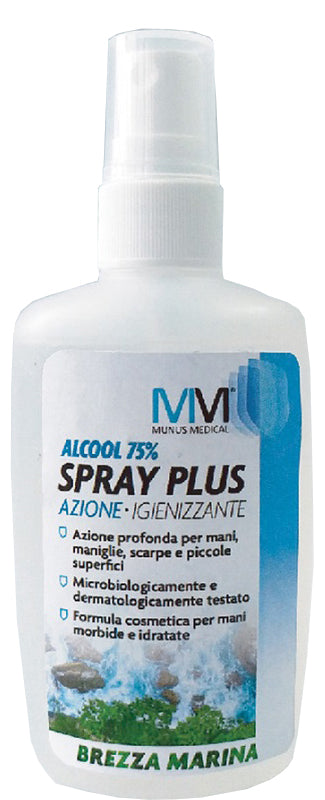 Munus Medical Igienizzante Spray Mani E Superfici Brezza Marina 110 Ml - Lovesano 