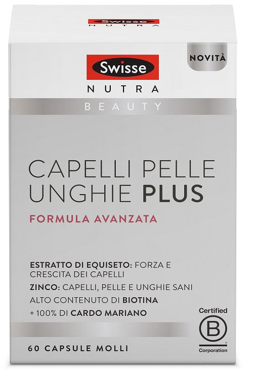 Swisse Capelli Pelle Unghie Plus 60 Capsule Molli - Lovesano 