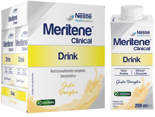 Meritene Clinical Drink Vaniglia 4 Bottiglie Da 200 Ml - Lovesano 