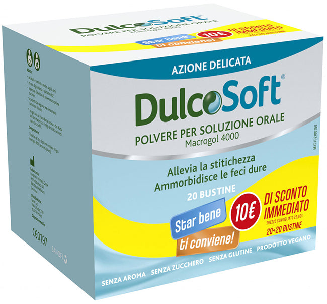 DULCOSOFT 20BUST BIPACK 1+1 - Lovesano 