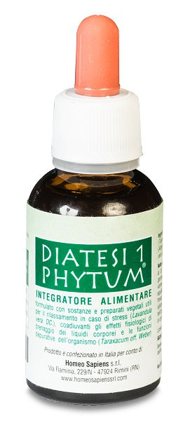 DIATESI 1 PHYTUM GOCCE 30ML - Lovesano 