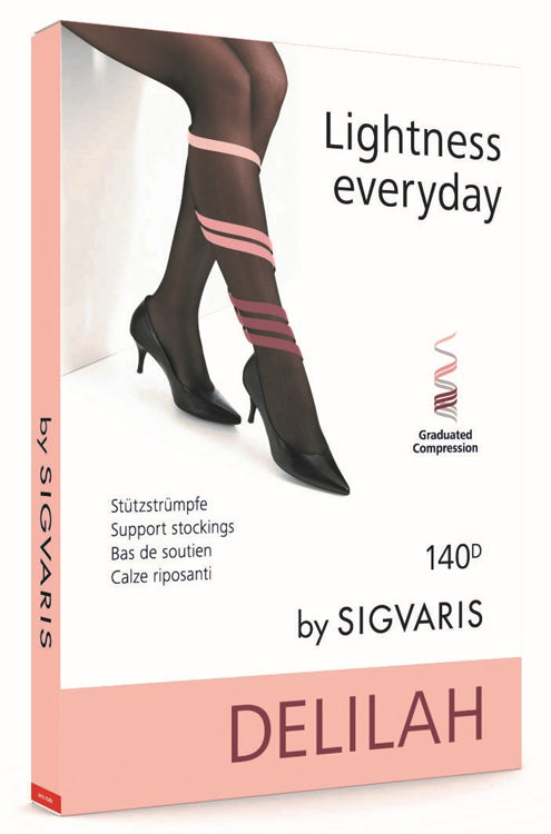 Sigvaris Delilah 140 Denari Flat Collant Plus Skin 5