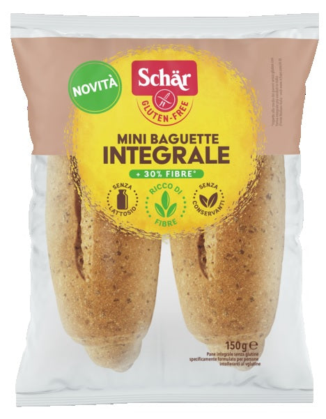 Schar Mini Baguette Integrale 4 Pezzi X 37,5 G - Lovesano 